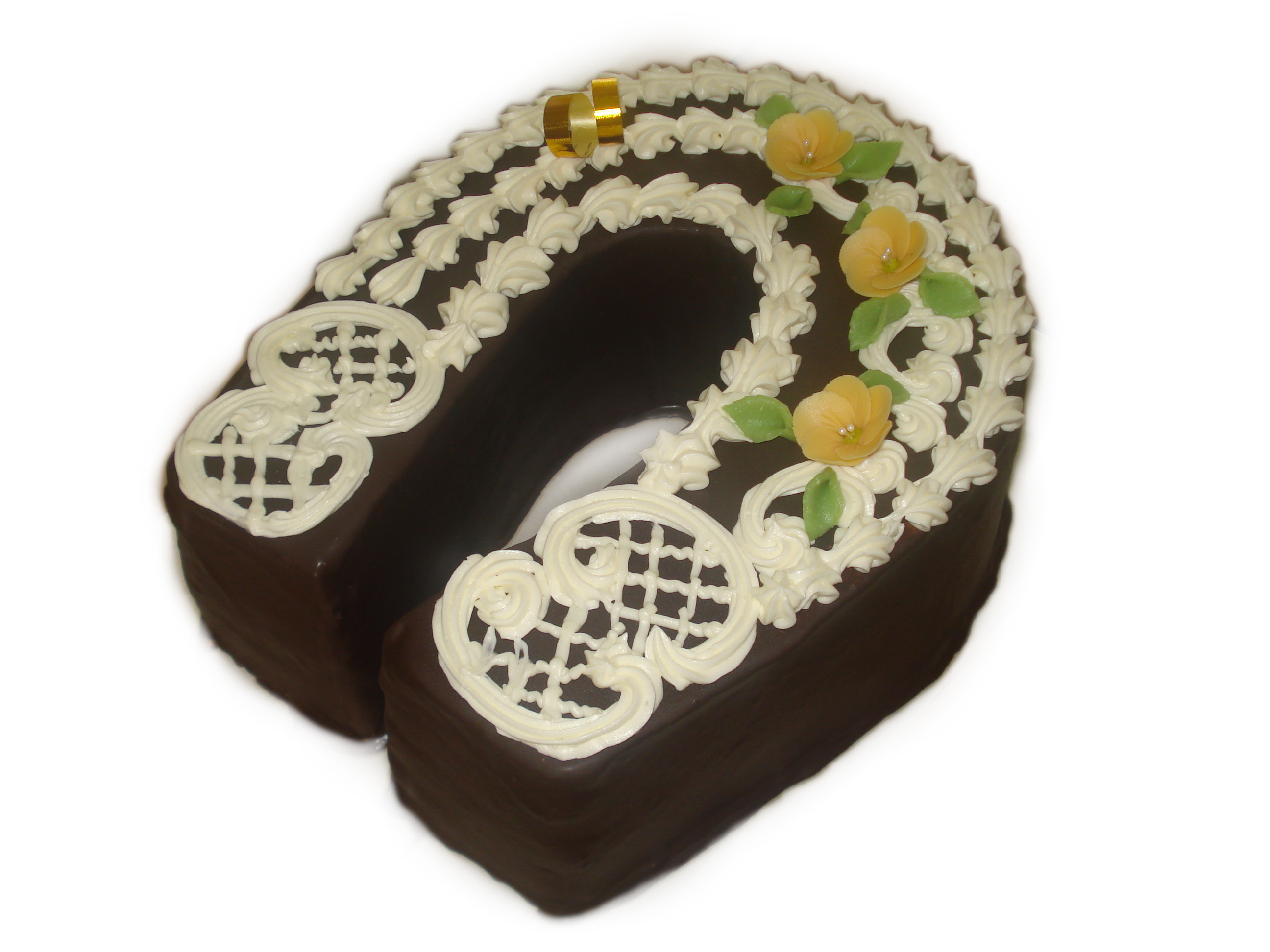 Torta - Čokoládová - podková